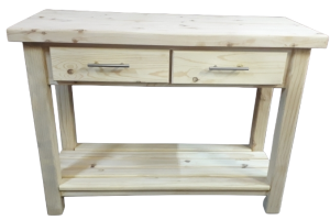 1200 Butchersblock with Drawer