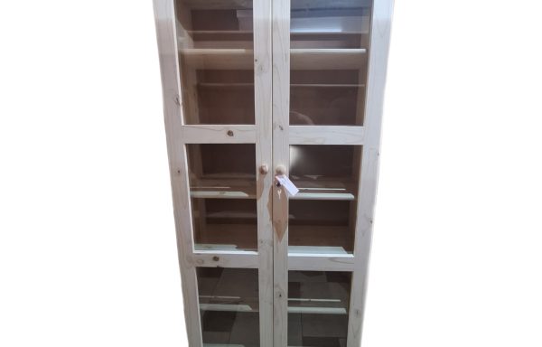 Louiza Bookshelf 1900×900 with Glass Doors